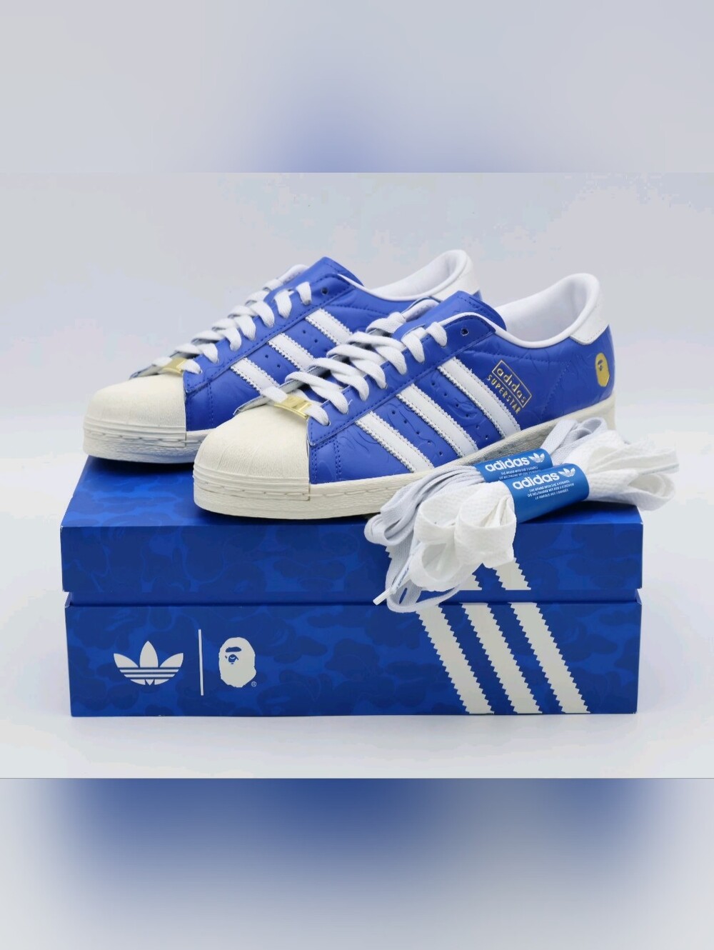 Adidas X Bape Superstar 8.5